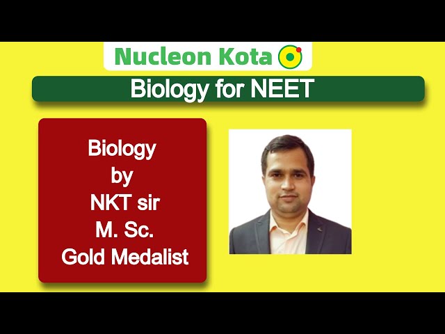 Endocrine System-01 By NKT Sir @ NUCLEON NEET Biology KOTA