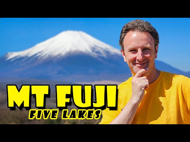 FUJI FIVE LAKES: A Journey Through Japan's Natural Beauty