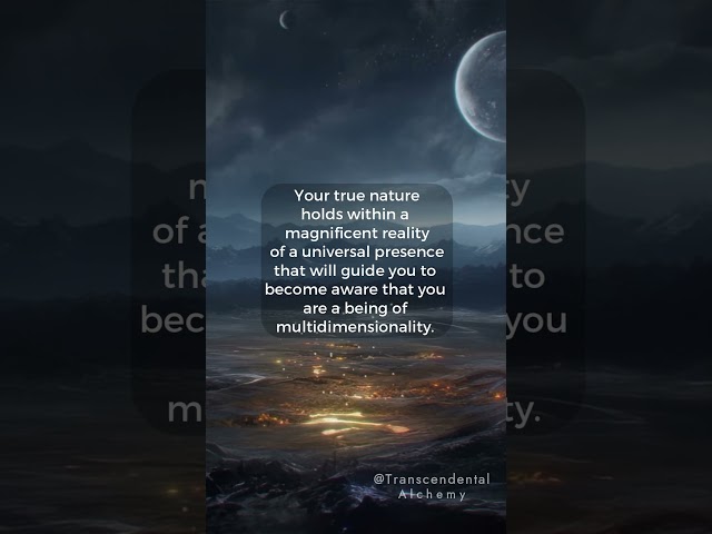 Unlock the Multidimensional Being Within #Multidimensionality #SelfDiscovery #UniversalPresence