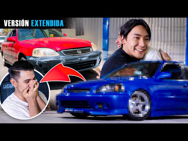 Modificamos el Auto de un Seguidor en 14 días! (Honda Civic) Versión Extendida