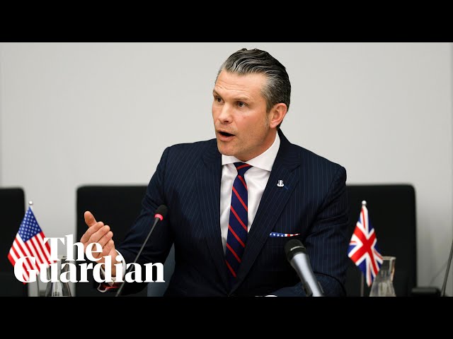 US no longer ‘primarily focused’ on Europe’s security, says Pete Hegseth