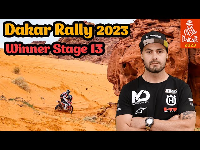 Stage 13 Results Dakar Rally 2023 - Bike. Michael Docherty Wins Stage