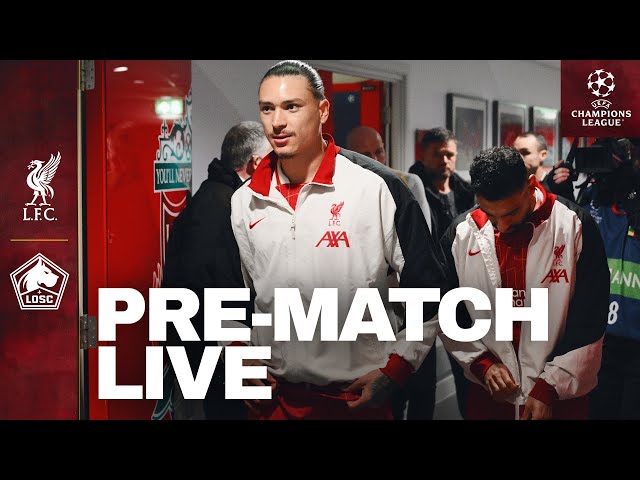 LIVE: Liverpool vs Lille | UEFA Champions League Pre-Match Coverage