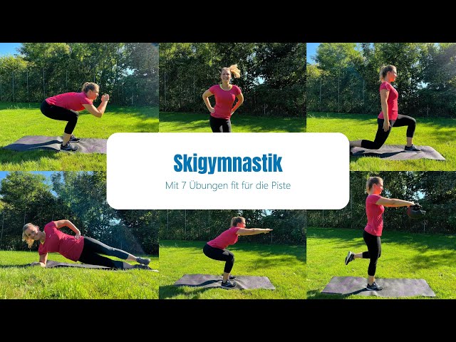 Skigymnastik: Mit 7 Übungen fit für die Piste