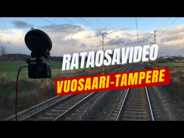 Train Driver's View Finland | Scenic ride Vuosaari-Tampere | VR Class Sr2 locomotive