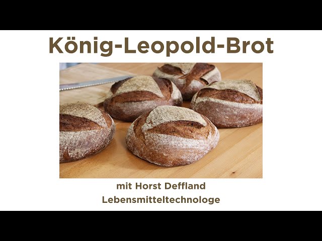 König-Leopold-Brot mit Roggensauerteig