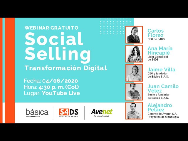 Webinar Social Selling: Transformación Digital