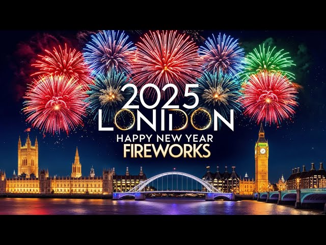 London New Year Fireworks 2025 | Happy New Year 2025 | London New Year 2025 #fireworks #hapynewyear