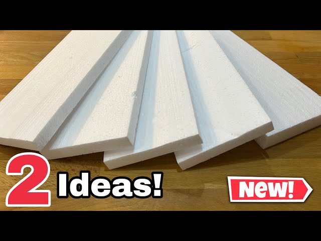 2 Great Ideas Using Styrofoam! Look What I Made!