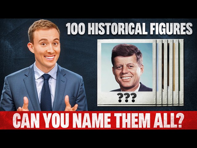 Historical Figures Quiz | Can You Name All 100?