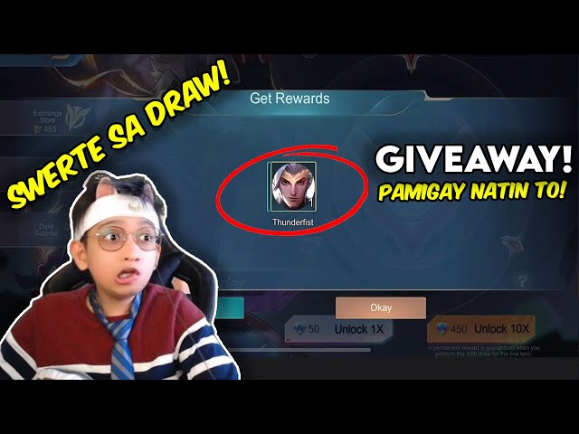 SWERTE SA CHOU THUNDERFIST DRAW + MAMIGAY TAYO NITO!