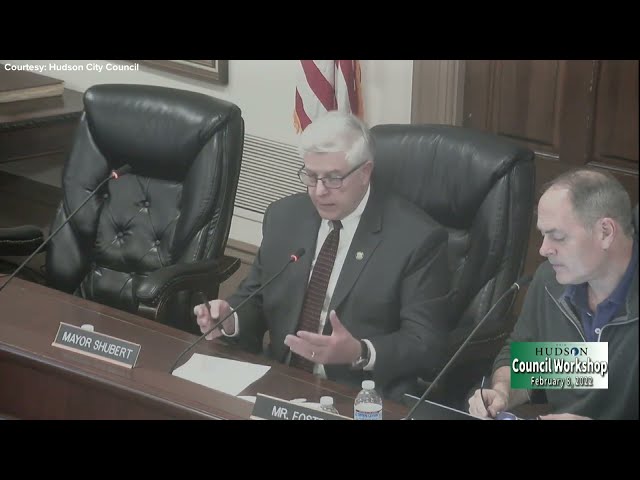 Hudson Mayor says ice fishing could lead to prostitution during city council meeting