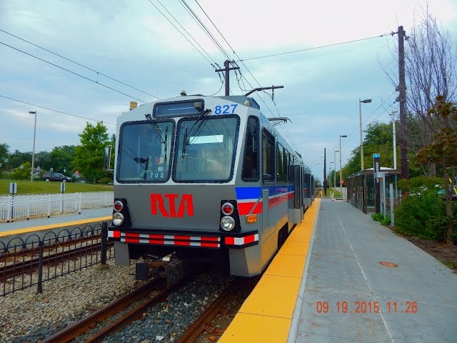 Cleveland RTA: RAPID Blue & RAPID Green 𝑳𝒊𝒈𝒉𝒕 𝑹𝒂𝒊𝒍 OUTBOUND | FULL RIDE!