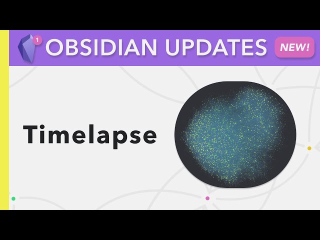 Obsidian Timelapse