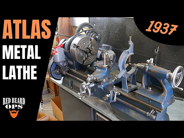 1930s Atlas Lathe Restoration