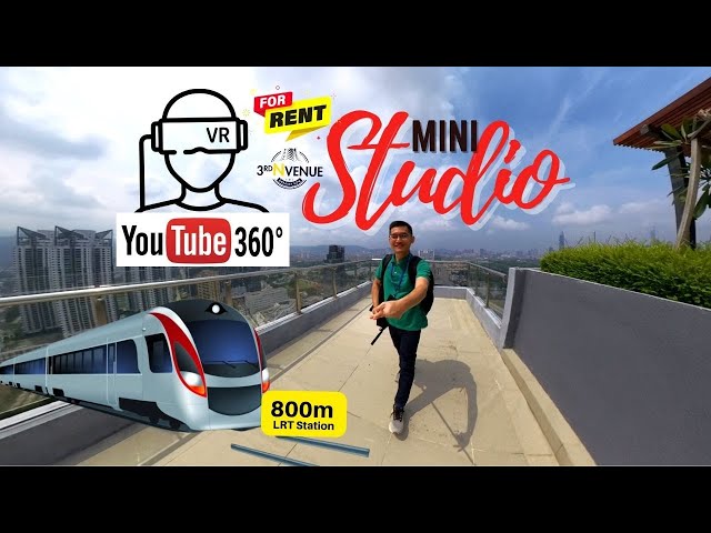 ⭕ VR Tour Mini Studio 800m Jelatek LRT Station Zero Deposit