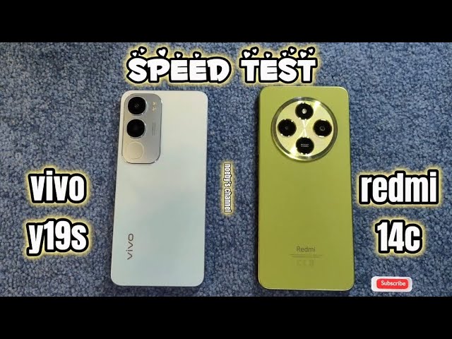 VIVO Y19s Vs. REDMI 14c | SPEED TEST