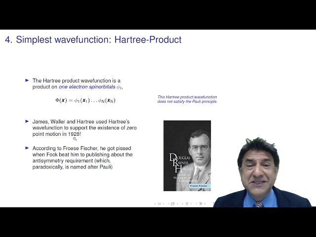 4. The Hartree product wavefunction