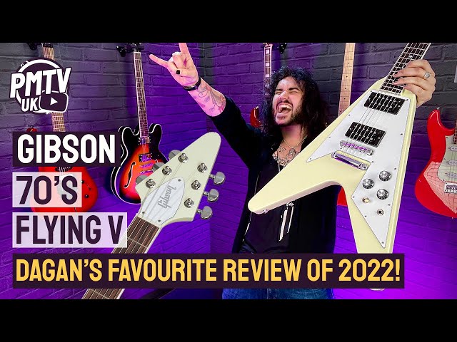 Gibson 70's Flying V - This Legendary 70's Spec Flying V Is Dagan's Favourite Review Of 2022!