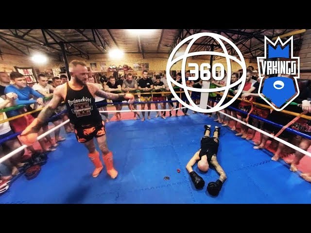 BLOODY SPORT! Muay thai fight in VR • 360 VR Video (#VRKINGS)