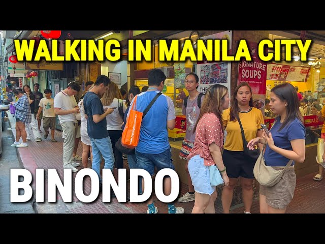 🇵🇭 4K | MANILA CITY 2024 | Binondo - Manila Chinatown Tour + Pasig River Esplanade | Philippines