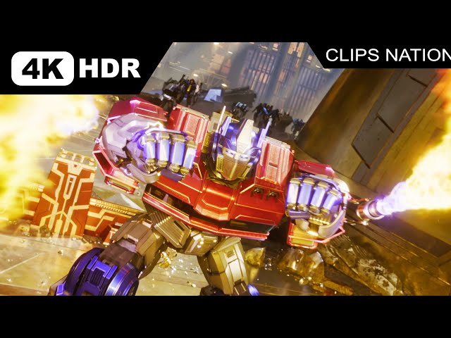 Optimus Prime vs Megatron | Final Battle | Transformers One (2024) | 4K HDR