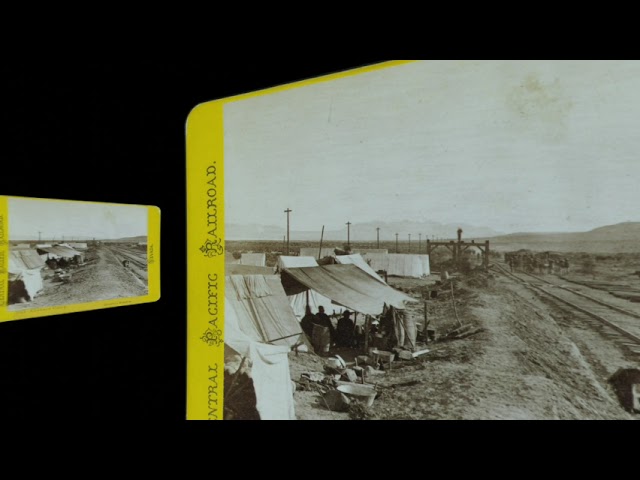 Chinese camp, Brown's Station, late 1860s (VR 3D still-image)