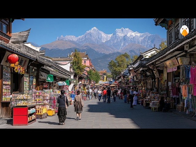 Lijiang, Yunnan🇨🇳 The Most Beautiful Fairytale Town in China (4K UHD)