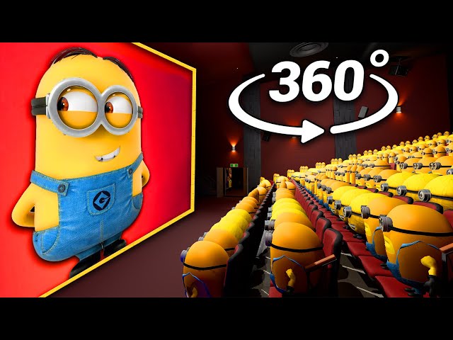 Despicable Me 4  360° - CINEMA HALL | 4K VR 360 Video [ MEGA Minions EDITION ]