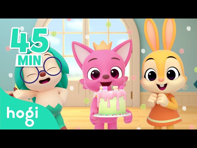 🎂 Happy Brithday to Pinkfong!｜Birthday Song + More｜Pinkfong Special｜Hogi Pinkfong