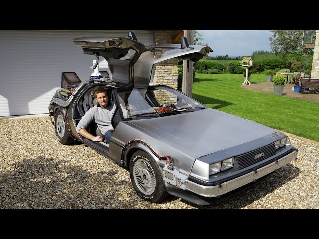 Great Scott! Man Owns Real Life Back To The Future DeLorean