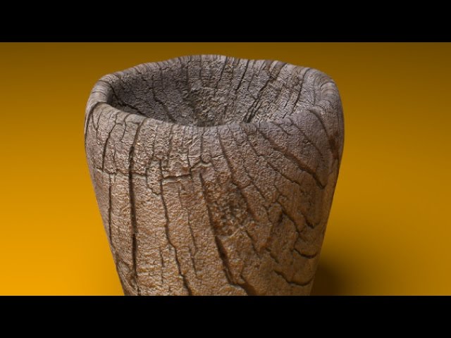 Blender Tutorial For Beginners: Cup with Wood Texture