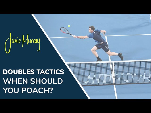 Doubles Tactics | When Should You Poach? | Tennis Coaching | Jamie Murray