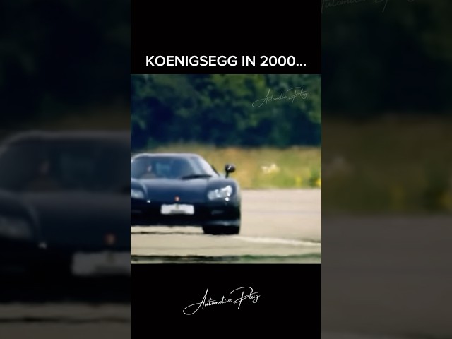 Koenigsegg: Then vs. Now!!! 🤯🤯🤯. #koenigsegg #cc8s #jesko #cc850 #gemera #jeskoabsolut