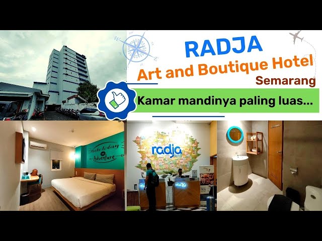 Cheap and Good Semarang Hotel Review Radja Art and Boutique Near Simpang Lima