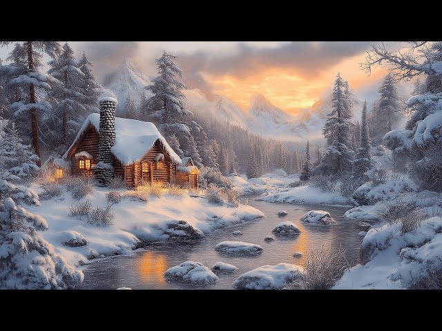 Gentle Winter Melodies ❄️ Soothing Piano Music for Relaxation & Stress Relief