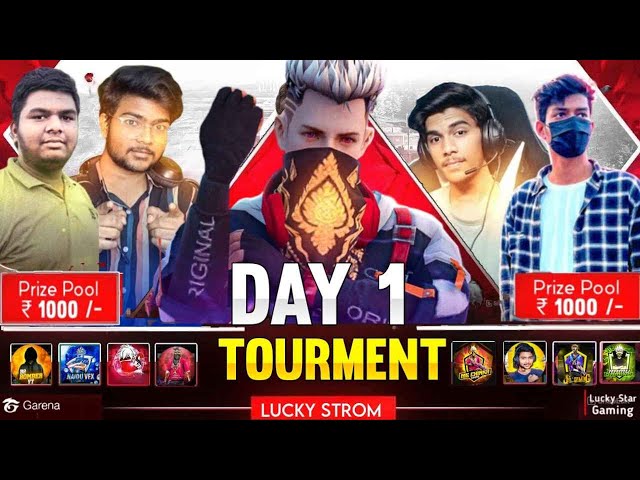 DAY 1 4 VS  4  Tourment TFree Fire Telugu  Live  - Telugu  Lucky Star is Live  #LSG #shorts #facecam