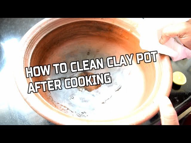 How to clean Clay pot after cooking|| Seasoning new clay pot || Tips to maintain clay pot