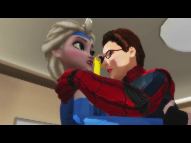 Frozen 2 - Frozen Elsa Superheroes Fire Shadow - Hokage Moves!