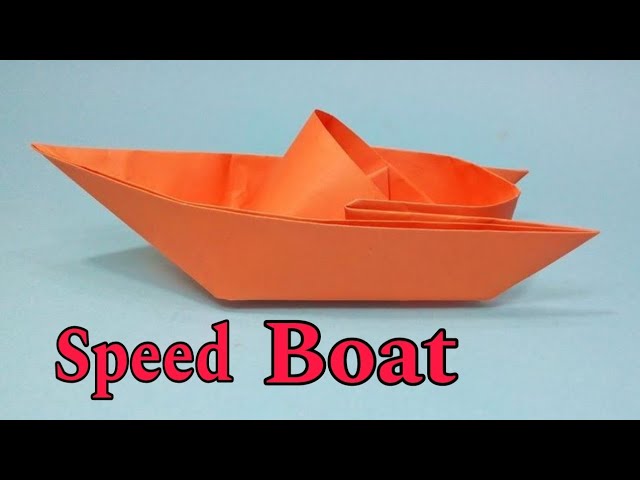 How to make a Paper Origami boat tutorial || Easy Origami boat