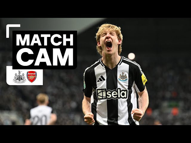 MATCH CAM SPECIAL 🎥 Newcastle United 2 (4) Arsenal (0) 0 | Anthony Gordon sends us to Wembley!