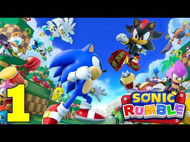 Sonic Rumble Gameplay Walkthrough Part 1 (Android, iOS)