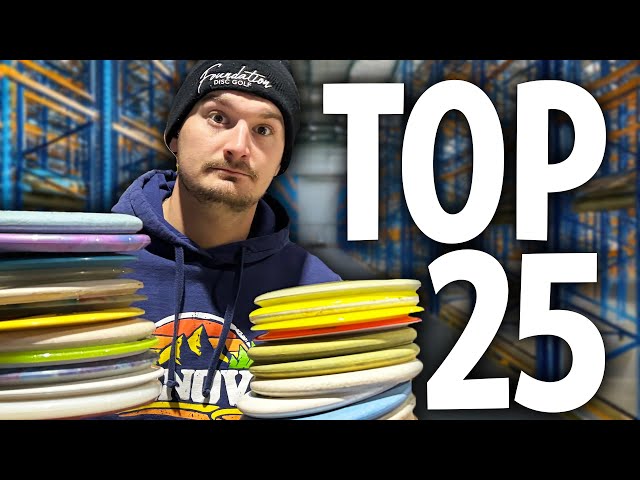 The Top 25 Best Selling Disc Golf Discs of 2024