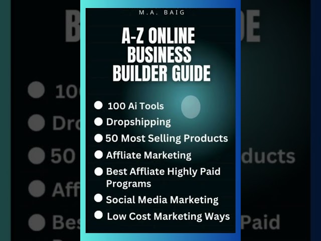 Online Business Builder Guide