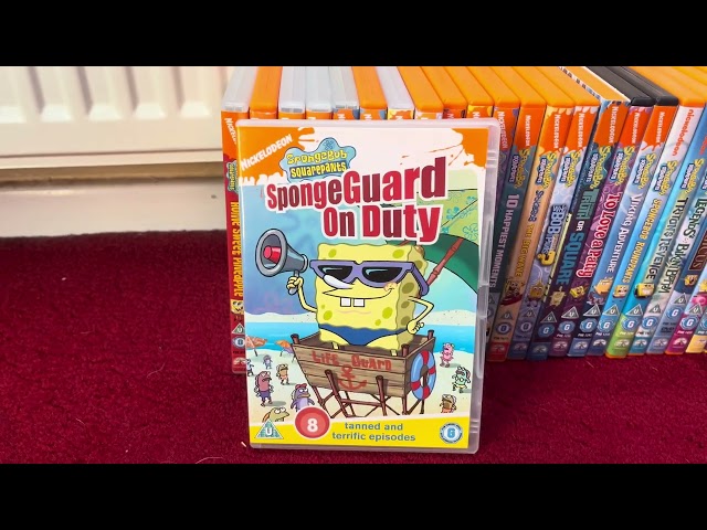 My SpongeBob SquarePants DVD UK Collection (Part 1: Standard Releases)