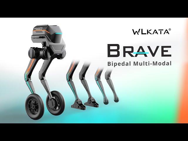 WLKATA Brave - Sim2Real Bipedal Robot -a game-changer in robotic research - Point-Foot Sole Wheeled