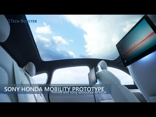 Sony Honda Mobility announce AFEELA