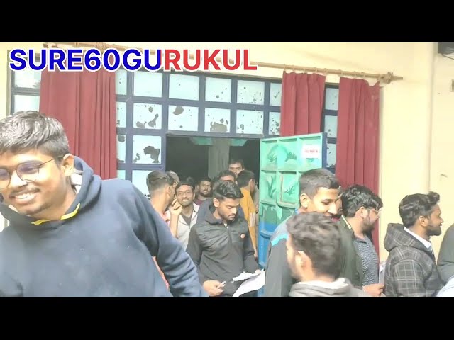 SURE60GURUKUL के सांपला ब्रांच में टेस्ट से लेकर मोबाइल देने तक का शेड्यूल देखे कैसा होता है @sure60