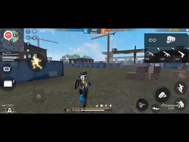 LAST SILENT GAMER' FREE FIRE LIVE COUSTOM ROOM /live coustom