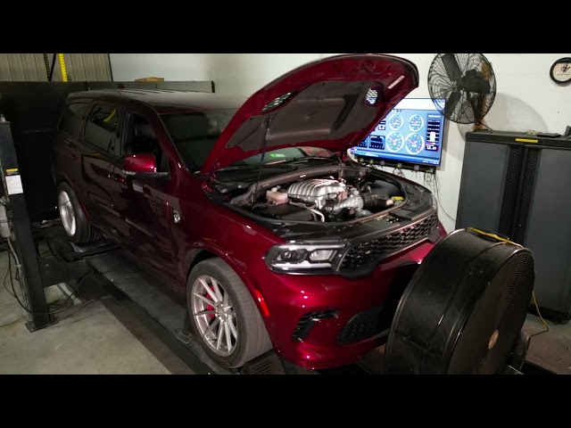 Stage 1 Dodge Durango Hellcat on Dyno at High Horse Performance